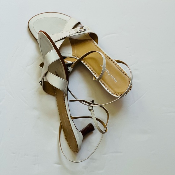 Hush Puppies Shoes - Hush Puppies White Sandals with Elegant Design